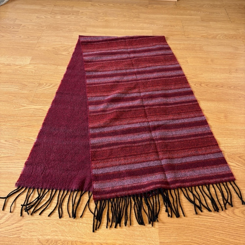 C.B.M Project Pink, Red And Purple Scarf